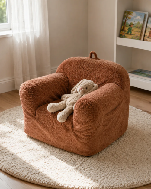 Cobain Kids' Upholstered Armchair - Vacuum-Packed
