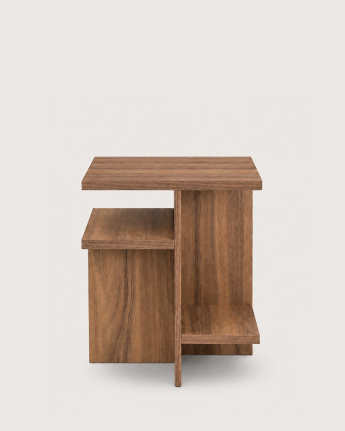 Elvis Square Side Table - 35×35 cm