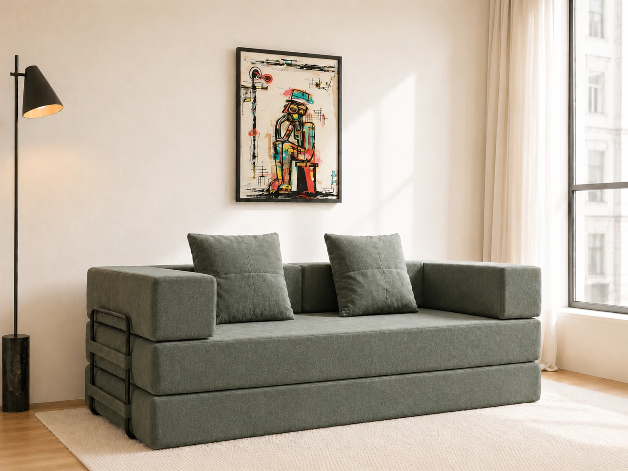 The living room