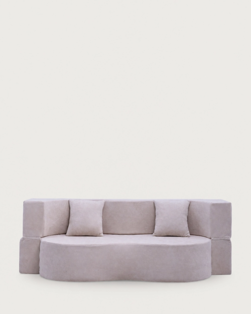 Lennon 2-Seater Sofa Bed in Fabric - Vacuum-Packed