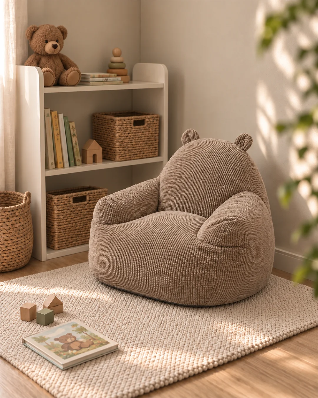 Nina Kids' Upholstered Armchair - Vacuum-Packed