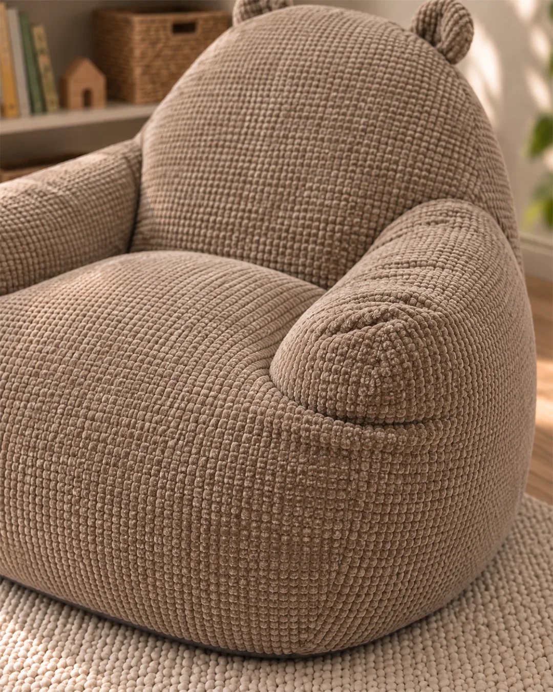Nina Kids' Upholstered Armchair - Vacuum-Packed - Image 7