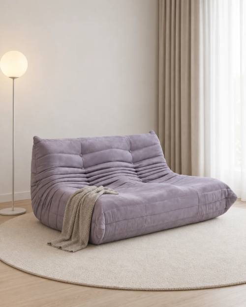 Paco 2-Seater Upholstered Armchair - Vacuum-Packed