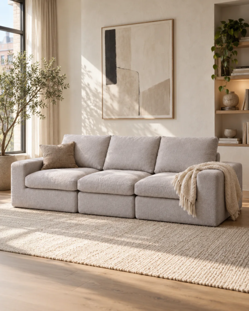 Prince 3-Seater Modular Sofa - Vacuum-Packed
